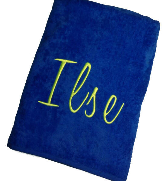 Supersize strandlaken Classic – geborduurd